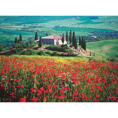 2000 Piece Puzzle Ravensburger Tuscan Landscape